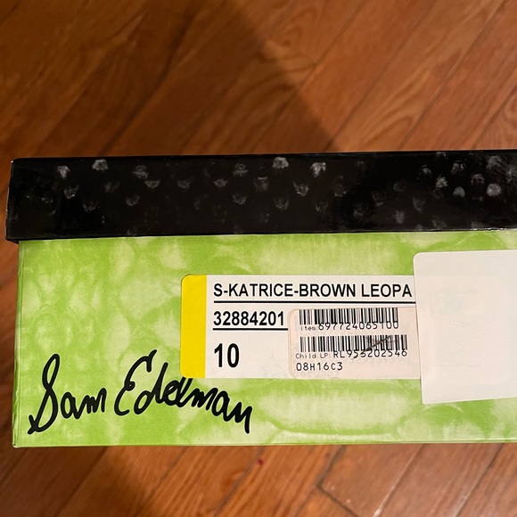 Sam Edelman Python snakeskin platform wedge shoes - Picture 5 of 5